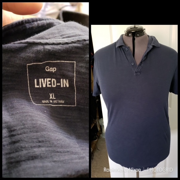 SOLD.... GAP Mens 3 polo bundle size xl - Picture 3 of 7
